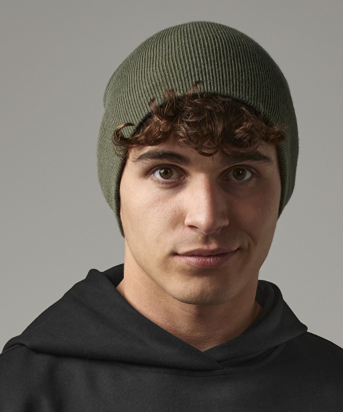 BC044 Two-tone Pull-on Beanie